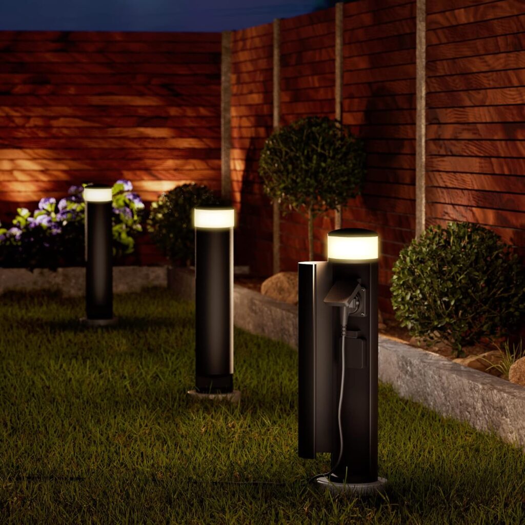 OUTDOOR GARDEN LIGHT 2 SOCKETS