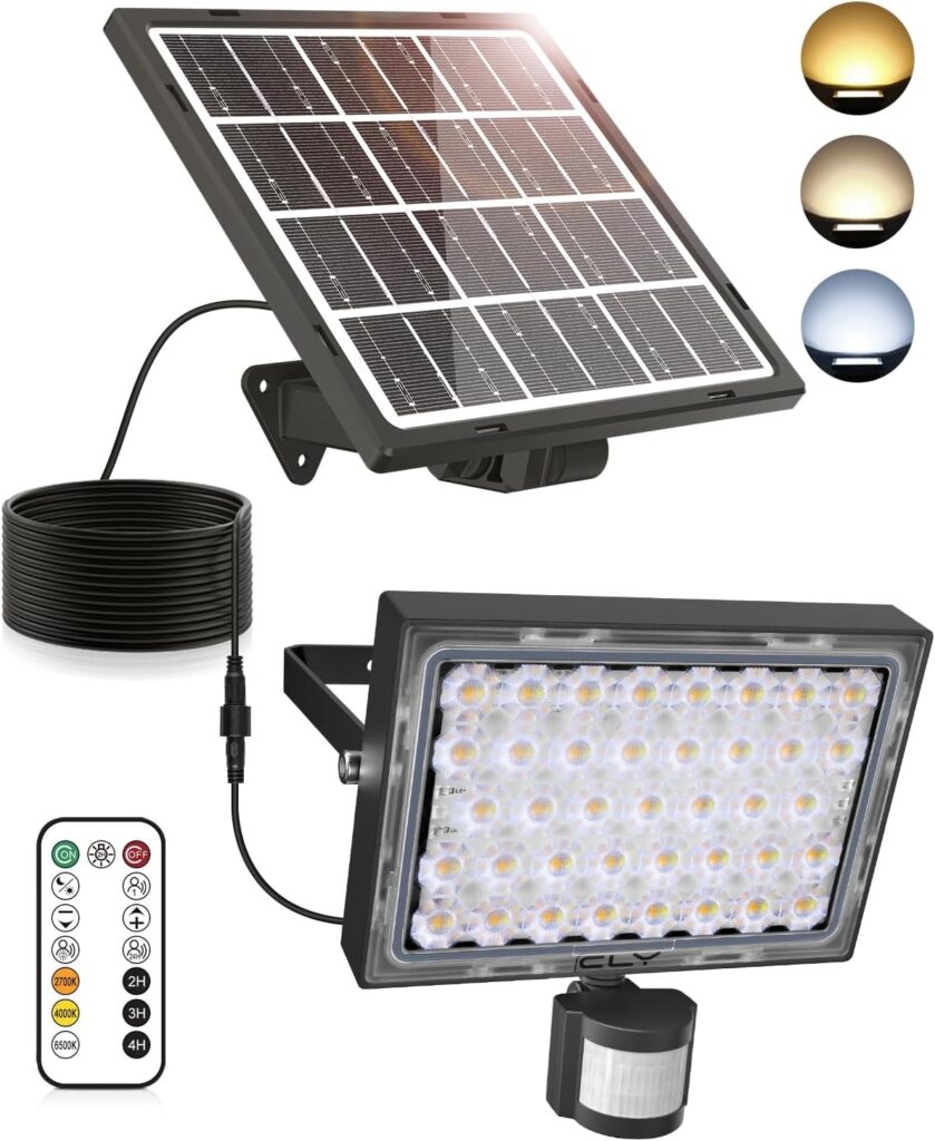 Outdoor LED Solar light motion sensor