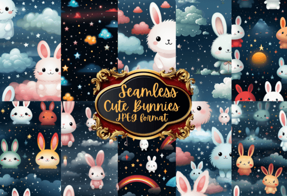 Cute Bunnies Seamless Digital Paper Graphics 75712103 1 1 580x396 1