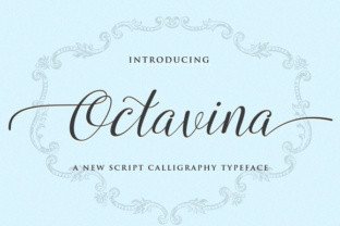 Octavina Script Font by Ian Mikraz in font subscription 1 312x208 1