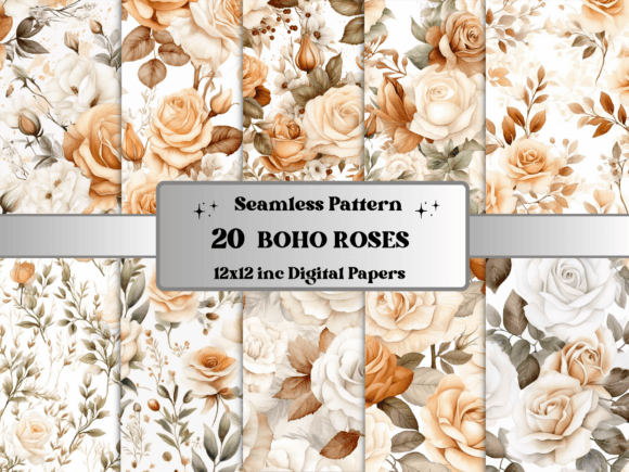 Seamless Bohemian Boho Roses Pattern Graphics 73453714 1 580x435 1