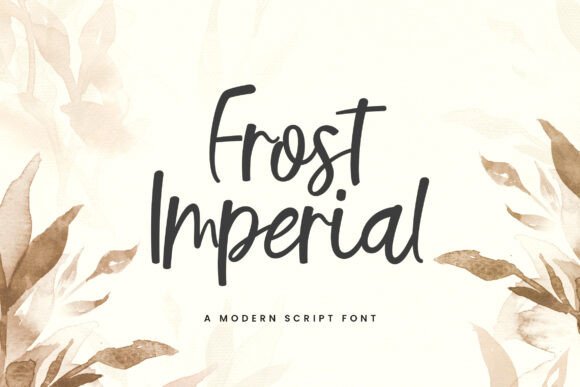 Frost Imperial Fonts