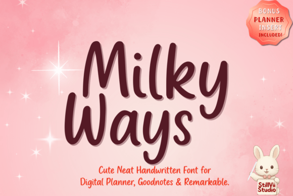 Milky Ways Fonts